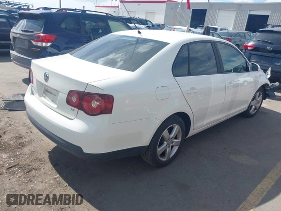 2008 Volkswagen Jetta Sedan S with VIN 3VWHM71K18M129290, listed as a IAAI auction lot 41778666 with 158,212 mi miles. Bid and sale history available at carsss.com. Image 4.