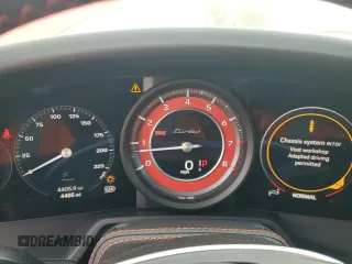 2024 Porsche 911 Turbo with VIN WP0AD2A96RS253164, listed as a Copart auction lot 81197284 with 4,405 mi miles and Salvage Title. Bid and sale history available at carsss.com. Image 9.