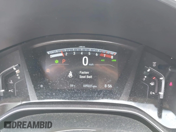 2019 Honda CR-V EX-L with VIN 2HKRW2H81KH677690, listed as a IAAI auction lot 41924225 with 39,227 mi miles and . Bid and sale history available at carsss.com. Image 7.