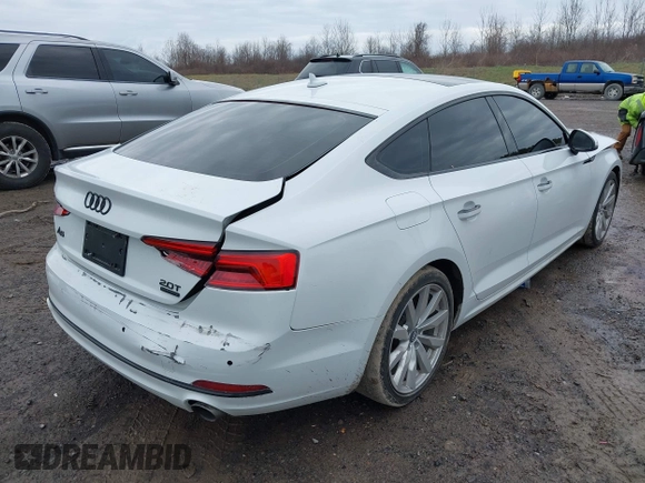 2018 Audi A5 Sportback Premium Plus с VIN WAUBNCF58JA009651, выставлен на аукционе IAAI как лот 41950955 с пробегом 73 880 миль миль и . История ставок и продаж доступна на DreamBid. Изображение 4.
