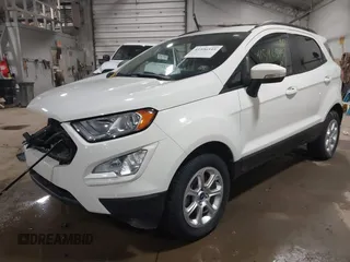 2022 Ford EcoSport SE with VIN MAJ6S3GL6NC469837, listed as a IAAI auction lot 41596545 with 18,788 mi miles and . Bid and sale history available at DreamBid. Image 2.