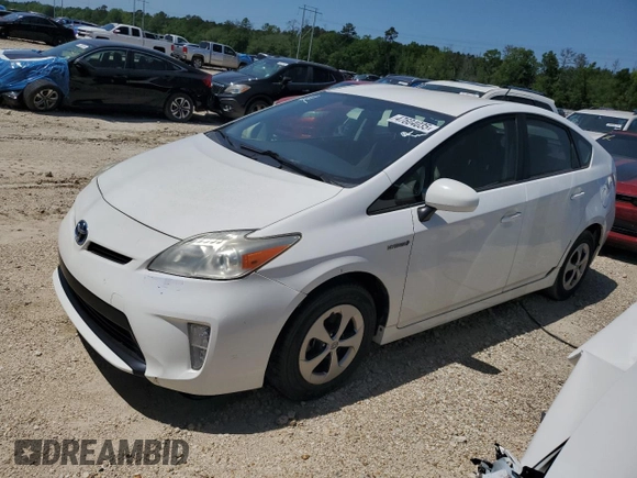 2013 Toyota Prius One with VIN JTDKN3DU2D5561110, listed as a Copart auction lot 55288195 with 114,627 mi miles and Clean Title. Bid and sale history available at carsss.com. Image 1.