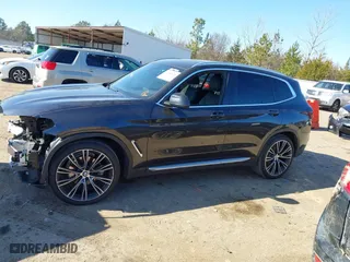 2022 BMW X3 sDrive30i with VIN 5UX43DP06N9M38769, listed as a IAAI auction lot 41260254 with 56,191 mi miles. Bid and sale history available at carsss.com. Image 14.