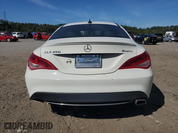 2016 Mercedes-Benz CLA 250 with VIN WDDSJ4GB0GN358352, listed as a Copart auction lot 69170693 with 124,874 mi miles and . Bid and sale history available at DreamBid. Image 6.