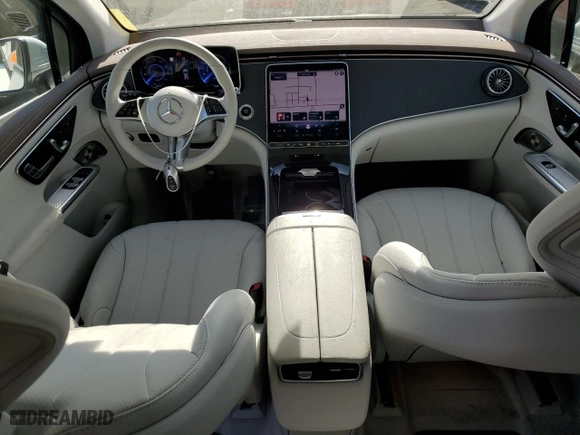 2024 Mercedes-Benz EQE with VIN 4JGGM2BB3RA046745, listed as a Copart auction lot 85797294 with 3,401 mi miles and Salvage Title. Bid and sale history available at carsss.com. Image 8.