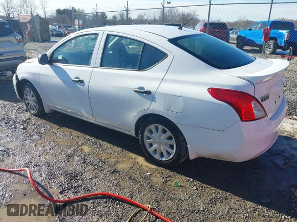 2014 Nissan Versa SV with VIN 3N1CN7AP8EL856906, listed as a IAAI auction lot 41537991 with 75,798 mi miles. Bid and sale history available at carsss.com. Image 3.