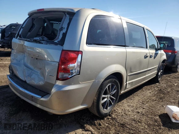 2016 Dodge Grand Caravan SXT with VIN 2C4RDGCG5GR219517, listed as a Copart auction lot 50052405 with 104,552 mi miles and Salvage Title. Bid and sale history available at DreamBid. Image 3.