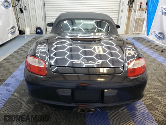 2005 Porsche Boxster S с VIN WP0CB29865S730356, выставлен на аукционе Copart как лот 62115465 с пробегом 102 723 миль миль и Чистый • Clean title. История ставок и продаж доступна на DreamBid. Изображение 6.
