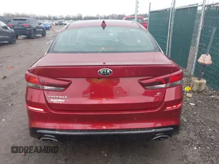 2019 Kia Optima LX with VIN 5XXGT4L38KG360993, listed as a IAAI auction lot 41561143 with 101,237 mi miles. Bid and sale history available at carsss.com. Image 16.