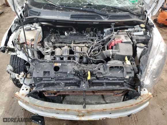 2017 Ford Fiesta SE with VIN 3FADP4BJXHM118887, listed as a Copart auction lot 46747675 with 113,265 mi miles and Salvage Title. Bid and sale history available at carsss.com. Image 12.