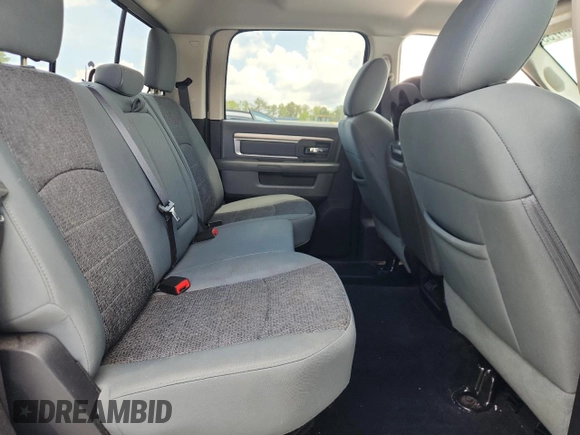 2016 Ram 1500 Lone Star with VIN 1C6RR6LT0GS221609, listed as a Copart auction lot 62745735 with 139,390 mi miles and Salvage title. Bid and sale history available at DreamBid. Image 10.