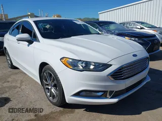 2017 Ford Fusion SE with VIN 3FA6P0H75HR343881, listed as a IAAI auction lot 41855068 with 44,141 mi miles. Bid and sale history available at carsss.com. Image 1.