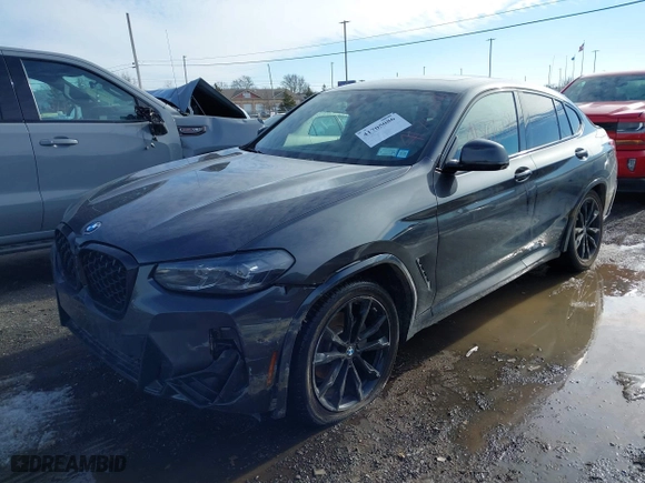 2023 BMW X4 xDrive30i with VIN 5UX33DT08P9S91679, listed as a IAAI auction lot 41705086 with 23,534 mi miles. Bid and sale history available at carsss.com. Image 18.