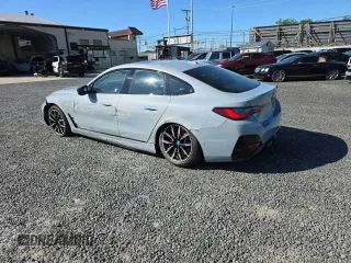 2024 BMW i4 M50 z VIN WBY33AW00RFT04066, wystawiony jako Copart lot #57458105 z przebiegiem 4754 mil mil oraz Szkody całkowita. Historia ofert i sprzedaży dostępna na DreamBid. Obrazek 2.