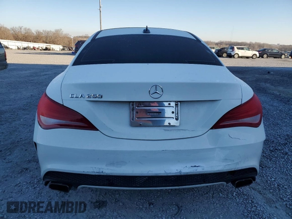 2015 Mercedes-Benz CLA 250 with VIN WDDSJ4EB5FN165731, listed as a Copart auction lot 38870284 with 100,739 mi miles and . Bid and sale history available at DreamBid. Image 6.