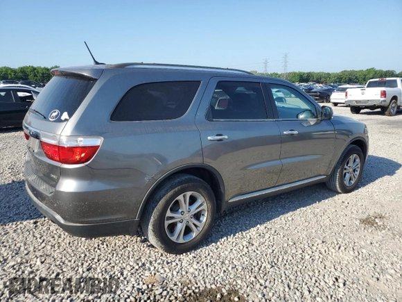 2013 Dodge Durango Crew with VIN 1C4RDHDG3DC596985, listed as a Copart auction lot 62218015 with 296,266 mi miles and Salvage title. Bid and sale history available at DreamBid. Image 3.