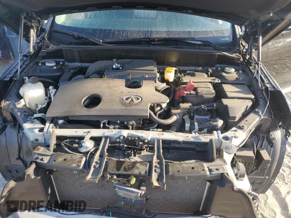 2022 Infiniti QX50 Pure with VIN 3PCAJ5AB2NF117098, listed as a Copart auction lot 83414574 with 30,779 mi miles and Salvage title. Bid and sale history available at DreamBid. Image 12.