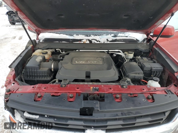 2016 Chevrolet Colorado 2WD LT with VIN 1GCHSCE33G1104150, listed as a Copart auction lot 88026745 with 93,419 mi miles and Salvage Title. Bid and sale history available at carsss.com. Image 11.