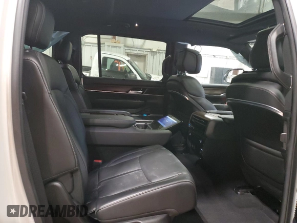 2022 Jeep Grand Wagoneer Series I with VIN 1C4SJVEJ2NS180968, listed as a Copart auction lot 61053895 with 14,741 mi miles and Salvage title. Bid and sale history available at DreamBid. Image 11.