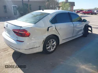 2017 Volkswagen Passat S with VIN 1VWAT7A33HC083492, listed as a IAAI auction lot 42117212 with 96,994 mi miles and . Bid and sale history available at DreamBid. Image 4.