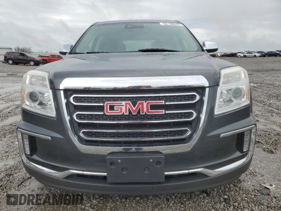2017 GMC Terrain SLT with VIN 2GKFLUE38H6189855, listed as a Copart auction lot 52100605 with 115,364 mi miles and Salvage Title. Bid and sale history available at carsss.com. Image 5.