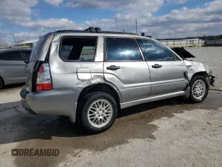 2007 Subaru Forester X with VIN JF1SG63617G737870, listed as a Copart auction lot 47100755 with 0 mi miles and Salvage Title. Bid and sale history available at carsss.com. Image 3.