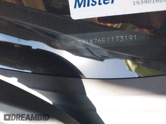 2014 Mazda 3 i Grand Touring with VIN JM1BM1W76E1173191, listed as a IAAI auction lot 41158533 with 120,444 mi miles and . Bid and sale history available at DreamBid. Image 9.