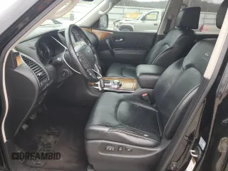 2012 Infiniti QX56 8-passenger z VIN JN8AZ2NC6C9316225, wystawiony jako Copart lot #42955725 z przebiegiem 204 534 mil mil oraz Szkoda całkowita • Salvage title. Historia ofert i sprzedaży dostępna na DreamBid. Obrazek 7.
