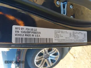 2023 Jeep Wagoneer Series II with VIN 1C4SJSBP1PS557378, listed as a IAAI auction lot 41806493 with 68,806 mi miles and . Bid and sale history available at DreamBid. Image 9.