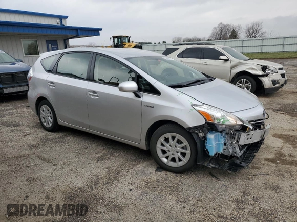 2014 Toyota Prius Two with VIN JTDZN3EU5E3311614, listed as a Copart auction lot 53840625 with 115,111 mi miles and Clean Title. Bid and sale history available at DreamBid. Image 4.