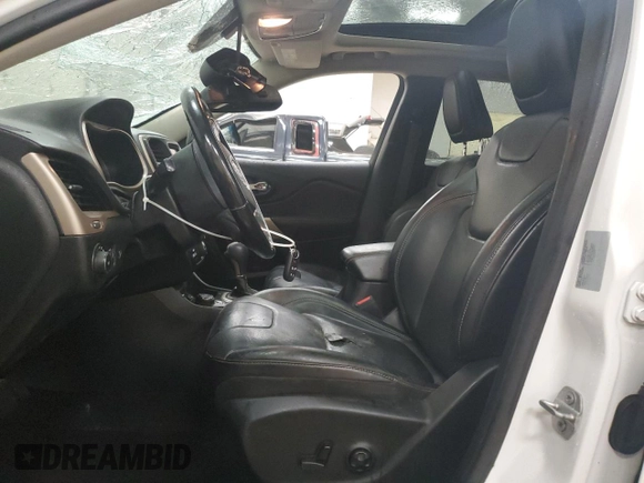 2017 Jeep Cherokee Limited with VIN 1C4PJMDS0HD214781, listed as a Copart auction lot 54001185 with 75,593 mi miles and Clean title. Bid and sale history available at DreamBid. Image 7.