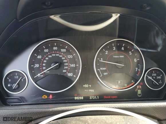 2016 BMW 4 Series 428i with VIN WBA4A9C58GGL88846, listed as a Copart auction lot 50527075 with 86,288 mi miles and Salvage Title. Bid and sale history available at carsss.com. Image 9.