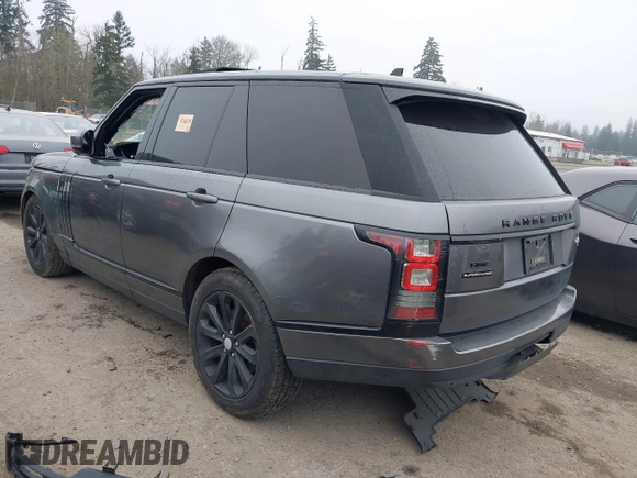 2015 Land Rover Range Rover HSE z VIN SALGS2VF8FA231130, wystawiony jako IAAI lot #41881459 z przebiegiem Nie podano mil oraz . Historia ofert i sprzedaży dostępna na DreamBid. Obrazek 3.