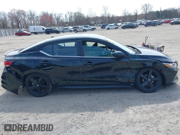 2023 Nissan Sentra SR with VIN 3N1AB8DV8PY229161, listed as a IAAI auction lot 41914100 with 14,948 mi miles and . Bid and sale history available at DreamBid. Image 12.