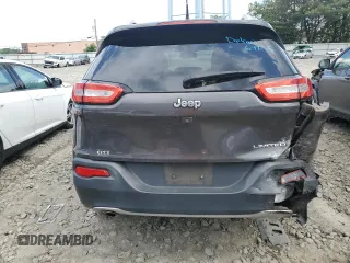 2014 Jeep Cherokee Limited with VIN 1C4PJLDB8EW256206, listed as a Copart auction lot 61712925 with 75,666 mi miles and Salvage title. Bid and sale history available at DreamBid. Image 6.