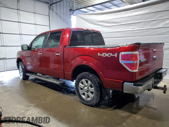 2013 Ford F-150 XL with VIN 1FTFW1ETXDFC16006, listed as a Copart auction lot 48343895 with 107,643 mi miles and Salvage Title. Bid and sale history available at carsss.com. Image 2.