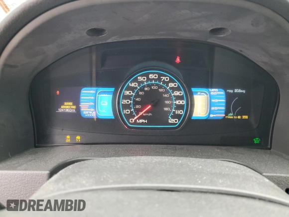 2010 Ford Fusion Hybrid with VIN 3FADP0L37AR379511, listed as a Copart auction lot 56175385 with 124,136 mi miles and Salvage title. Bid and sale history available at DreamBid. Image 9.