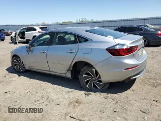 2019 Honda Insight Touring with VIN 19XZE4F95KE022706, listed as a Copart auction lot 52187015 with 58,294 mi miles and Salvage Title. Bid and sale history available at DreamBid. Image 2.