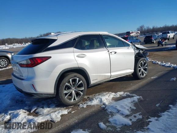 2017 Lexus RX with VIN 2T2BGMCA5HC008706, listed as a IAAI auction lot 41237043 with 91,065 mi miles. Bid and sale history available at carsss.com. Image 4.