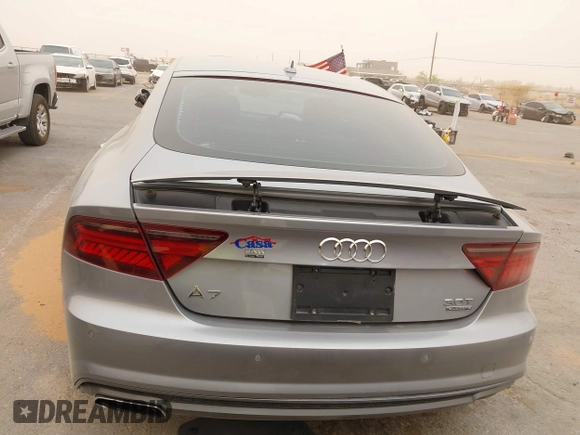 2016 Audi A7 Prestige with VIN WAU2GAFC7GN166196, listed as a IAAI auction lot 42078221 with Not provided miles and . Bid and sale history available at DreamBid. Image 16.
