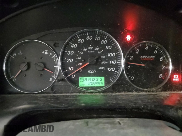 2004 Mazda MPV LX with VIN JM3LW28A440515066, listed as a Copart auction lot 61670365 with 106,995 mi miles and Clean title. Bid and sale history available at DreamBid. Image 9.