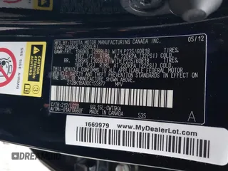 2013 Lexus RX 350 with VIN 2T2BK1BA9DC155877, listed as a IAAI auction lot 42776247 with 120,375 mi miles and . Bid and sale history available at DreamBid. Image 9.