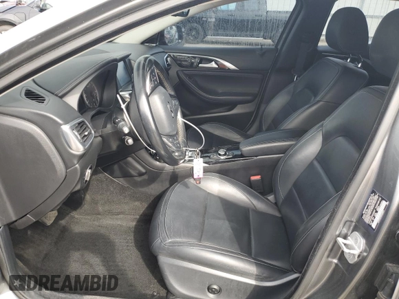2017 Infiniti QX30 Premium with VIN SJKCH5CR3HA028570, listed as a Copart auction lot 59897525 with 75,214 mi miles and Salvage title. Bid and sale history available at DreamBid. Image 7.