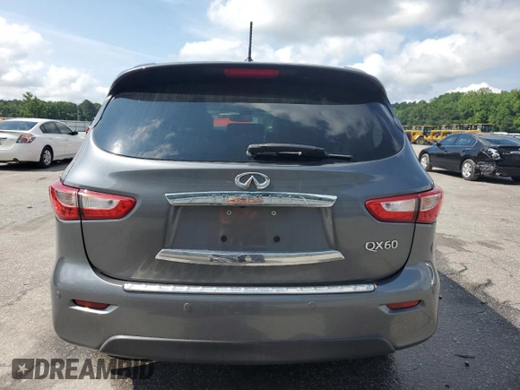 2015 Infiniti QX60 с VIN 5N1AL0MM1FC517254, выставлен на аукционе Copart как лот 59553725 с пробегом 141 889 миль миль и Списание • Salvage title. История ставок и продаж доступна на DreamBid. Изображение 6.