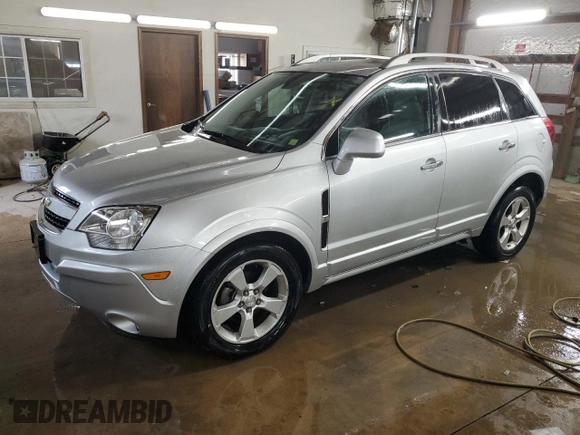 2013 Chevrolet Captiva Sport LTZ with VIN 3GNAL4EK0DS598187, listed as a Copart auction lot 78989134 with 107,198 mi miles and Salvage Title. Bid and sale history available at DreamBid. Image 1.