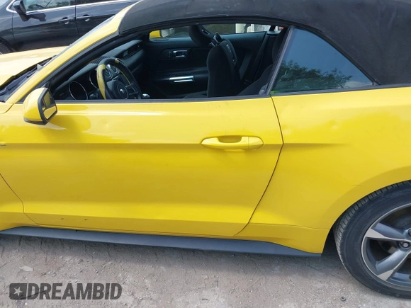 2016 Ford Mustang V6 with VIN 1FATP8EM6G5216232, listed as a IAAI auction lot 41963249 with 58,500 mi miles and . Bid and sale history available at DreamBid. Image 14.