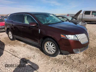 2012 Lincoln MKT EcoBoost with VIN 2LMHJ5ATXCBL54259, listed as a Copart auction lot 50577315 with 138,574 mi miles and Salvage Title. Bid and sale history available at DreamBid. Image 4.