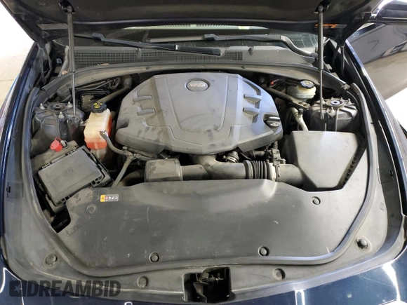 2016 Cadillac CTS Luxury Collection AWD with VIN 1G6AX5SS6G0126033, listed as a Copart auction lot 55636615 with 76,113 mi miles and Salvage title. Bid and sale history available at DreamBid. Image 11.