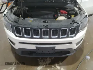 2020 Jeep Compass Latitude z VIN 3C4NJDBB3LT244287, wystawiony jako Copart lot #57587395 z przebiegiem 53 063 mil mil oraz Czysty tytuł • Clean title. Historia ofert i sprzedaży dostępna na DreamBid. Obrazek 12.