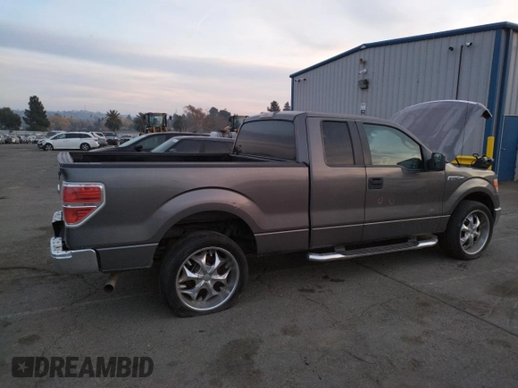2012 Ford F-150 XL with VIN 1FTFX1CT6CKD15007, listed as a Copart auction lot 84771844 with 126,991 mi miles and Salvage Title. Bid and sale history available at carsss.com. Image 3.